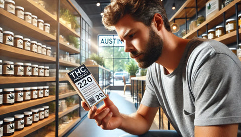 How to Read THC Product Labels: A Guide for Austin Shoppers