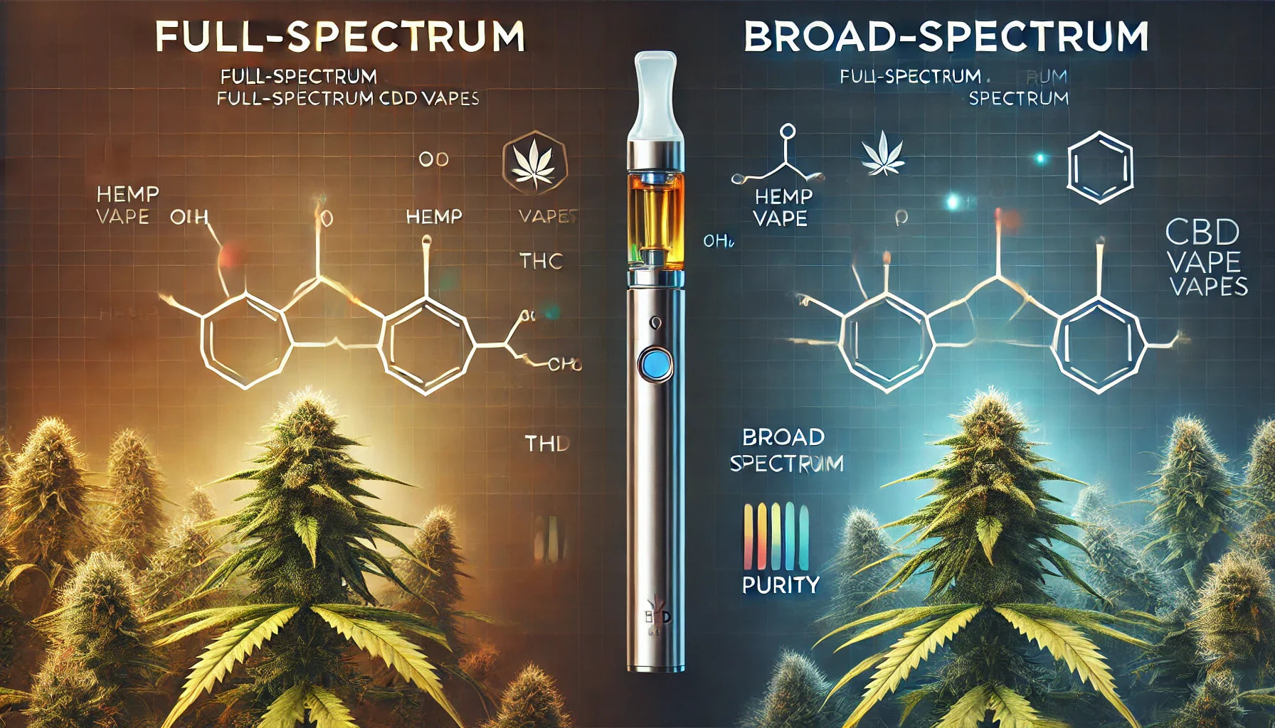 Full-Spectrum vs. Broad-Spectrum CBD Vapes: What's the Difference? Black Rock Vape Full-Spectrum vs. Broad-Spectrum CBD Vapes: What's the Difference? Black Rock Vape