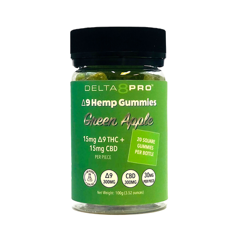 1:1 ∆9 & CBD Gummies - 20pc