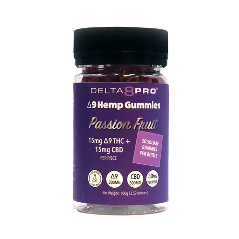 1:1 ∆9 & CBD Gummies - 20pc
