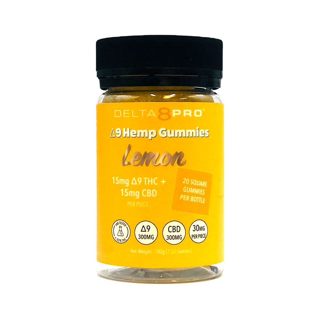 1:1 ∆9 & CBD Gummies - 20pc