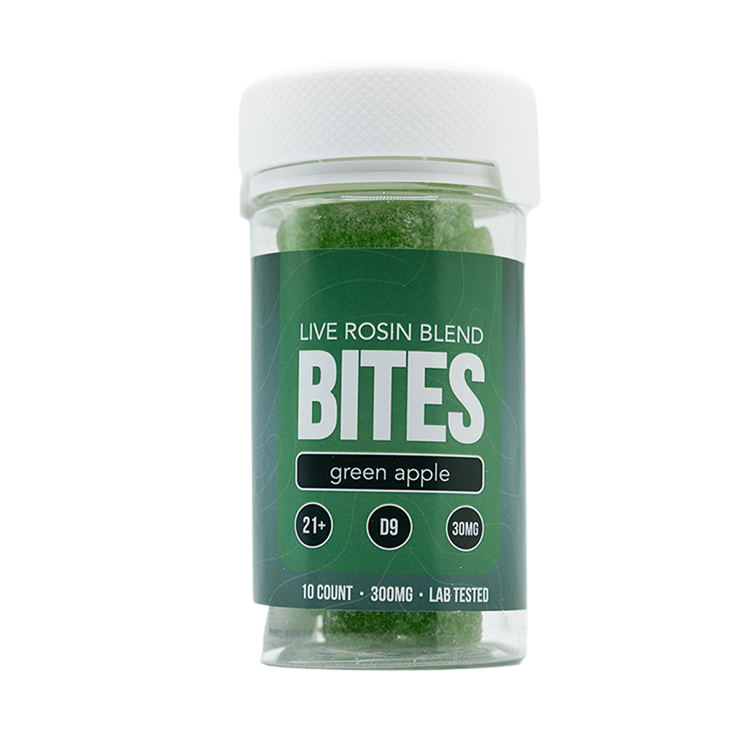Bites Live Rosin D9 30mg - 10ct