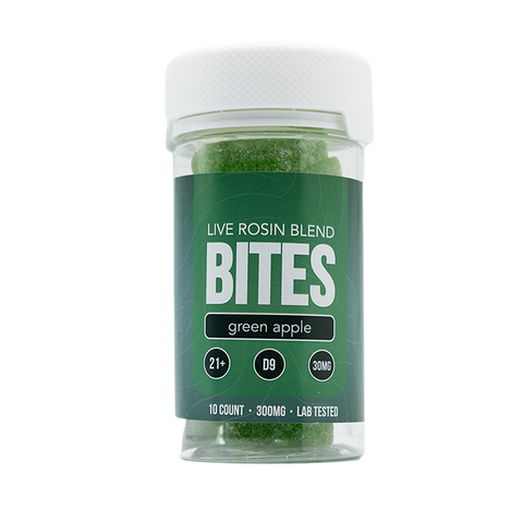 Bites Live Rosin D9 30mg - 10ct