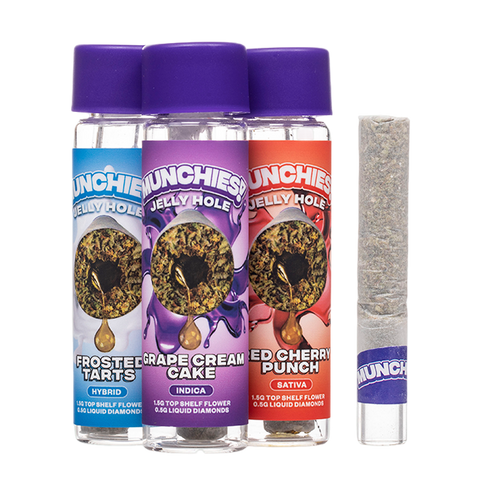 Munchies Jelly Holes THCa Diamond Pre-roll 2g