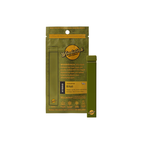 Woodstock THCa Liquid Diamond Live Resin 2.0g Disposable
