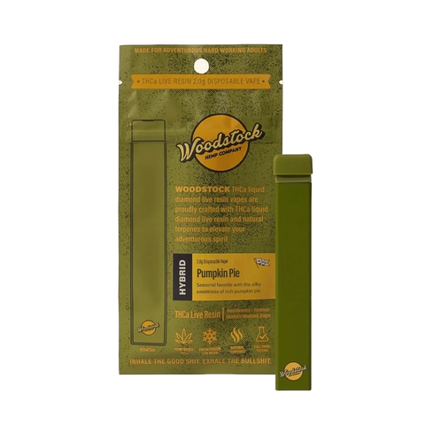 Woodstock THCa Liquid Diamond Live Resin 2.0g Disposable