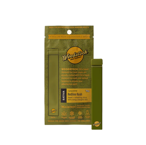 Woodstock THCa Liquid Diamond Live Resin 2.0g Disposable