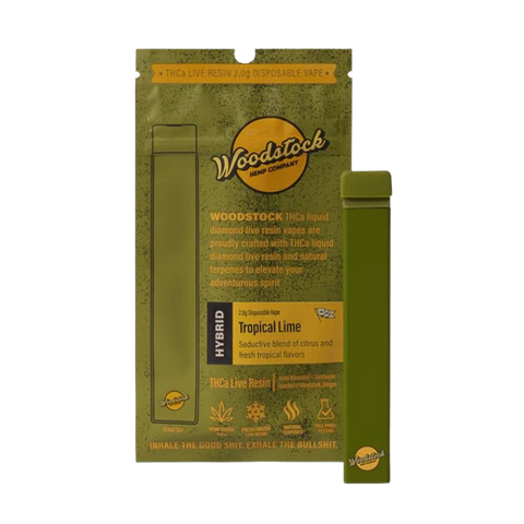 Woodstock THCa Liquid Diamond Live Resin 2.0g Disposable