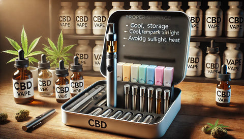 How to Properly Store Your CBD Vape for Maximum Freshness