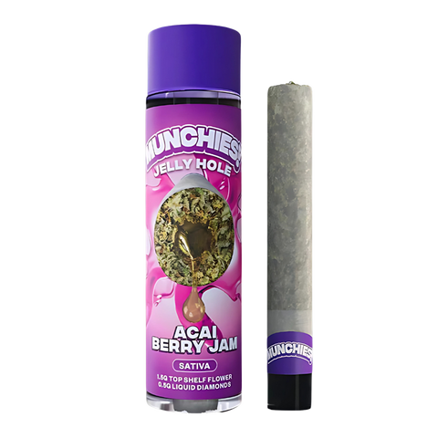 Munchies Jelly Holes THCa Diamond Pre-roll 2g