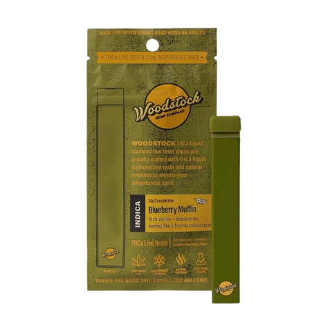 Woodstock THCa Liquid Diamond Live Resin 2.0g Disposable