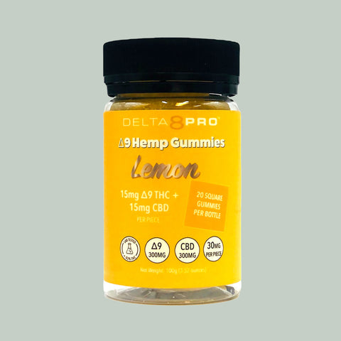 1:1 ∆9 & CBD Gummies - 20pc