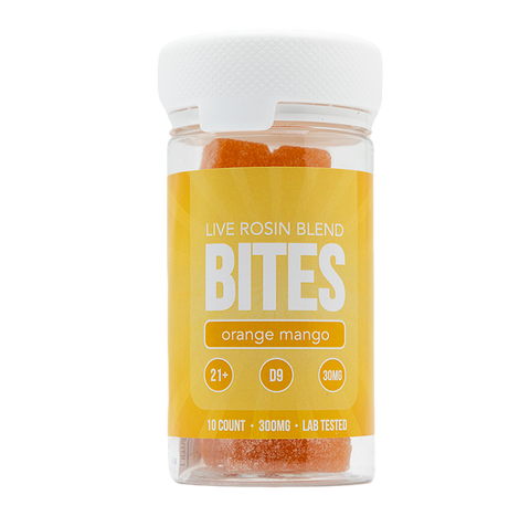 Bites Live Rosin D9 30mg - 10ct