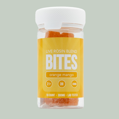 Bites Live Rosin D9 30mg - 10ct