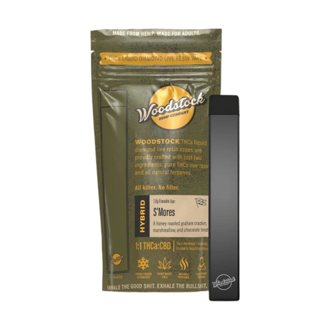 Woodstock THCa Liquid Diamond Live Resin 2.0g Disposable