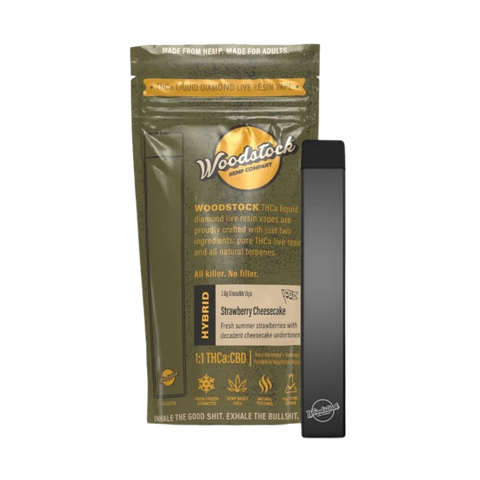 Woodstock THCa Liquid Diamond Live Resin 2.0g Disposable