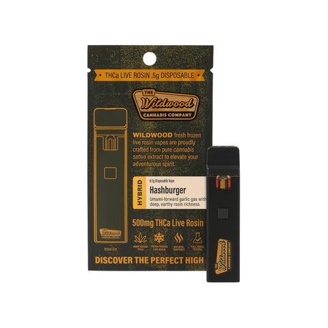Woodstock THCa Liquid Diamond Live Resin 0.5g Disposable Vape