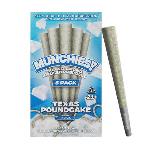 Munchies 5-pack Jelly Holes THCa Diamond Pre-roll