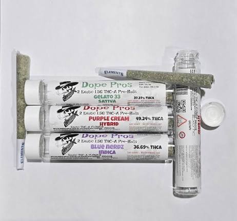 Astro Candy Dope Pros 3G Preroll - 2 ct