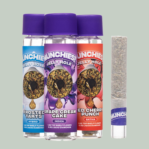 Munchies Jelly Holes THCa Diamond Pre-roll 2g